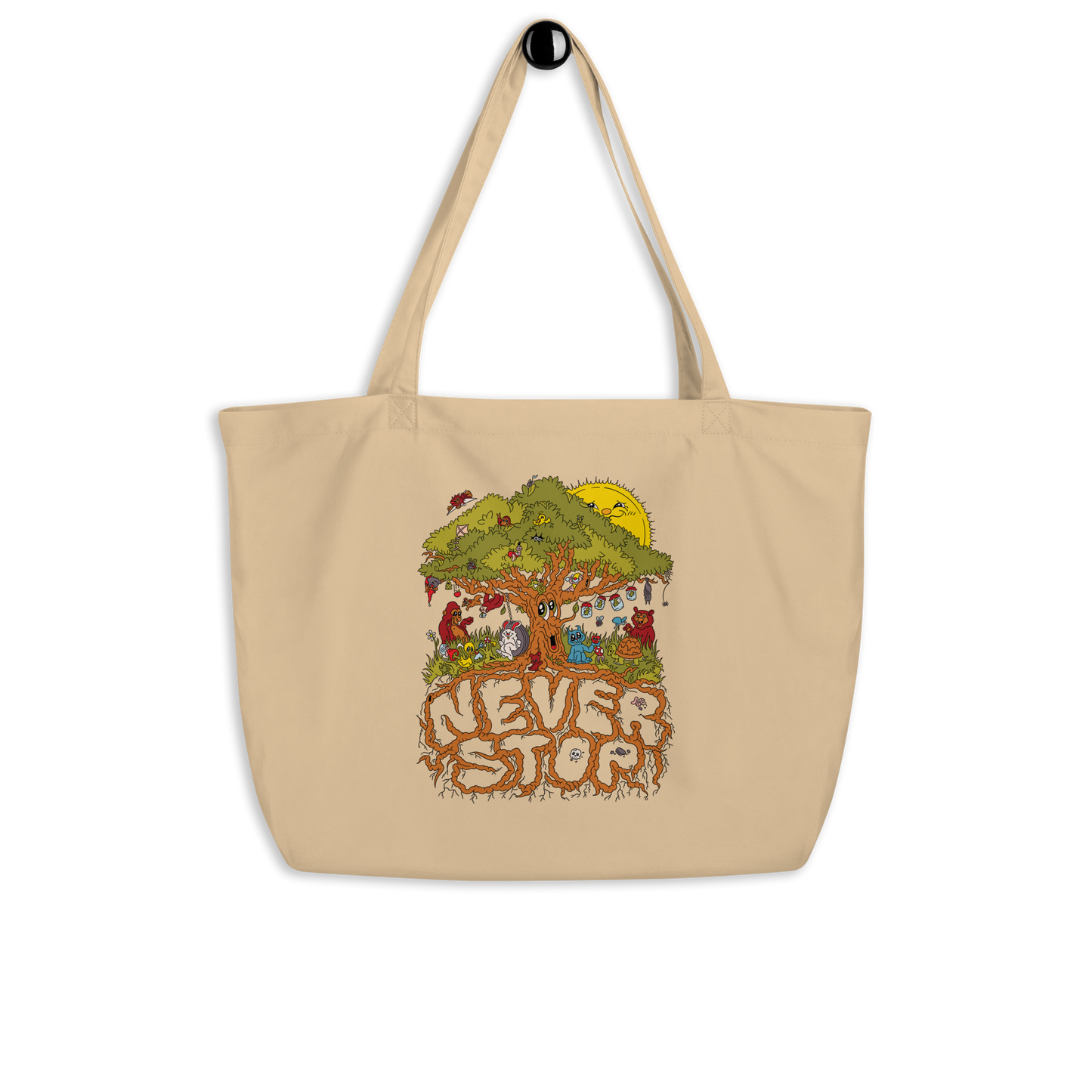 Large Roots Tote Bag